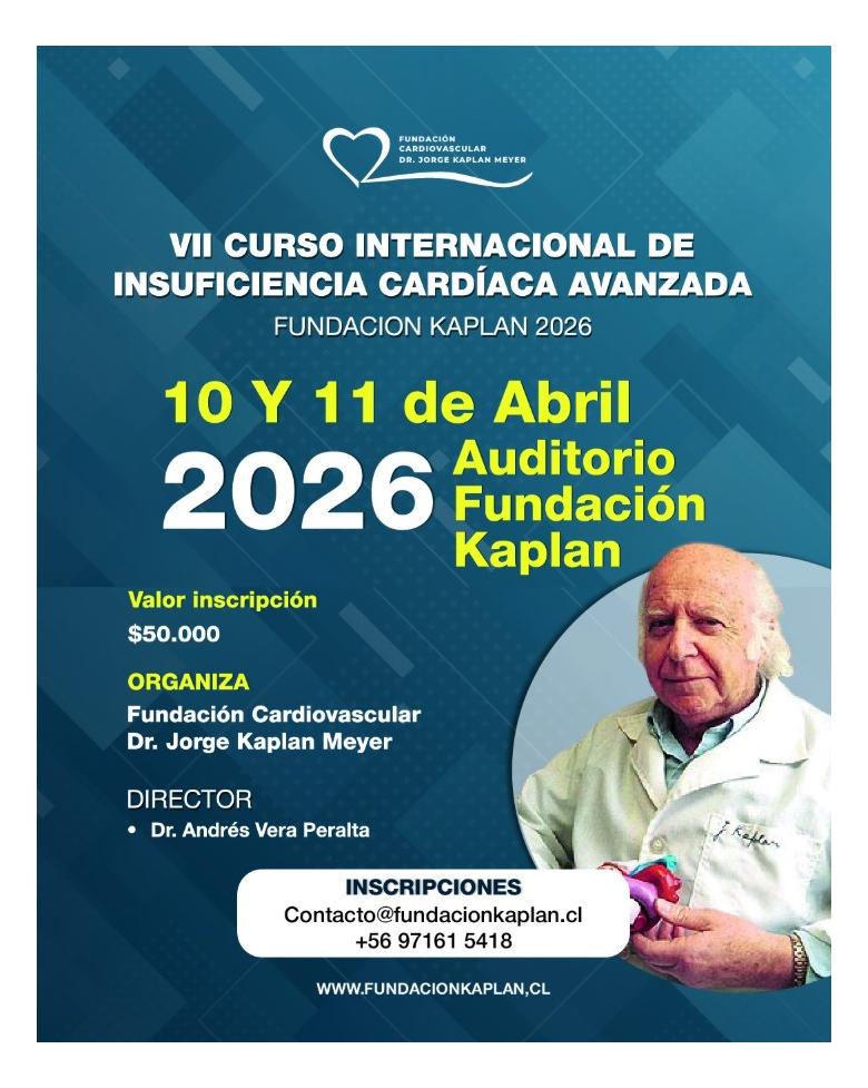 VII Curso Internacional de Insuficiencia Cardíaca Avanzada, Fundación Cardiovascular Dr. Jorge Kaplan Meyer, fundación kaplan